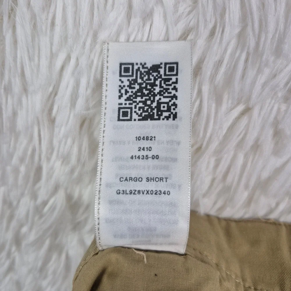 True Religion Mens Tan Khaki‎ Cotton Cargo Shorts Size 32 G3L9Z8VX02340